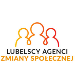 Logo projektu "Lubelscy Agenci Zmiany Społecznej”