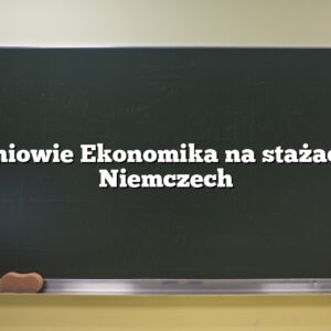 Uczniowie Ekonomika na stażach w Niemczech