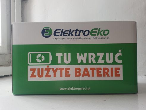 Zbiórka Elektrośmieci w Ekonomiku - Zespół Szkół Ponadpodstawowych Nr 1 w  Zamościu - Technikum Nr 1 w Zamościu