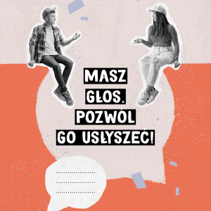 mlodzi glosuja plakat png