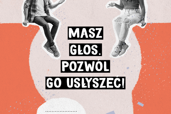 mlodzi glosuja plakat png