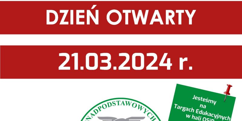 Plakat Dzień Otwarty 24 cr2