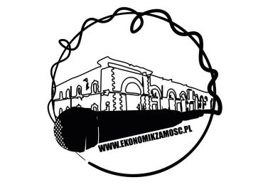 Logo Konkursu Piosenki "Muzyka w różnych językach rozbrzmiewa z Ekonomika