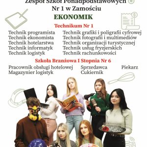 Plakat szkoły 2025